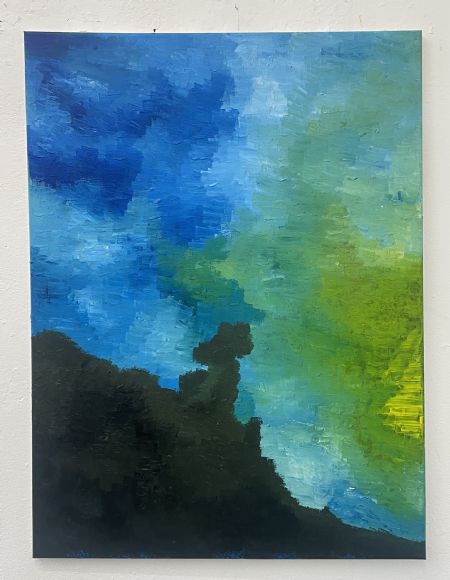 Akryl maleri Mission af Ask Hansen malet i 2026