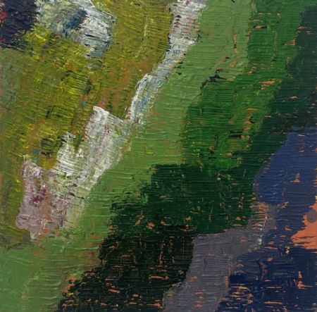 Akryl maleri Dialect af Ask Hansen malet i 2026