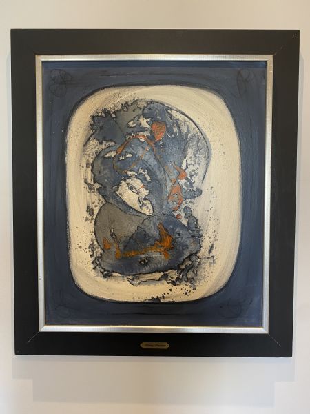 Olie maleri Borg Peders af Kim Jørgensen malet i 