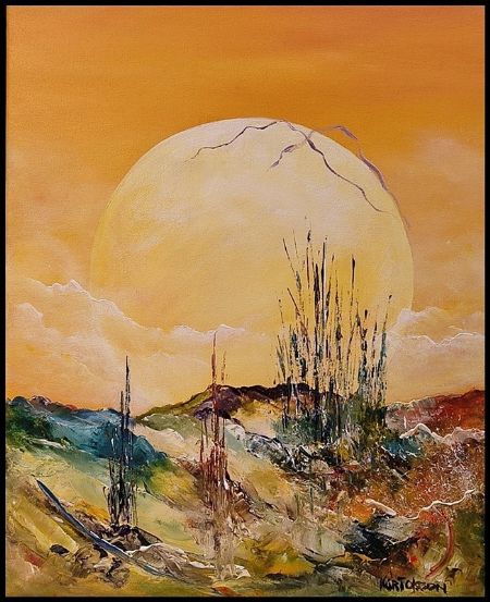 Akryl maleri Livets drøm af Atelier Olsson - Kurt Olsson malet i 2026