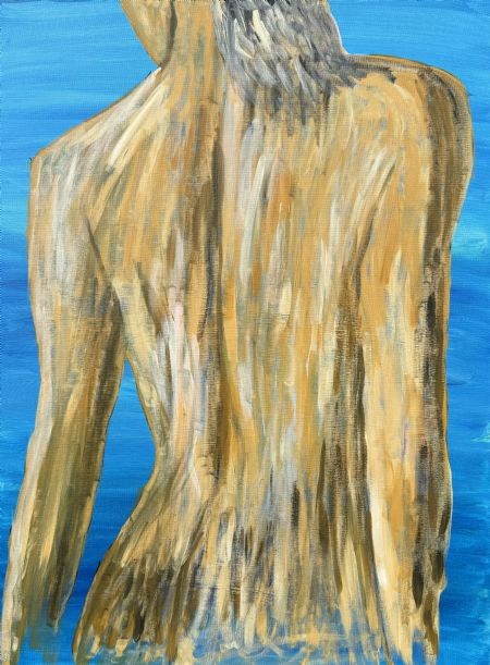 Akryl maleri Naked dream af Anders Ulrich Gregersen malet i 