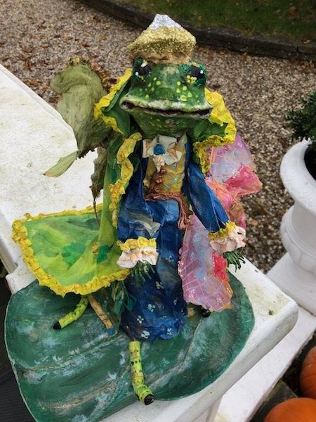  maleri Skrubtudsen af HC Andersen - Paper Art af Anita Petersen malet i 2025