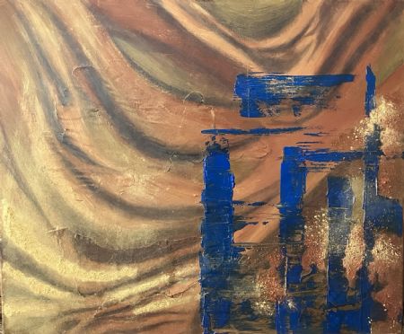 Blandede medier maleri The colours we are af Carmen Valle-Trabadelo malet i 2026