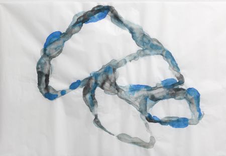  maleri Even for a new life, there is a correct way of being af Anne Gammelgaard malet i 2022