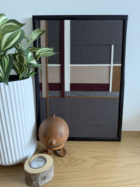  maleri Nordiske linjer - Krydsfelt af Art By Riks malet i 2026
