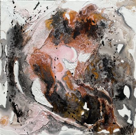 Akryl maleri www.galleriambp.dk (NR 26) af ART by AMBP / Anne-Mette Bank Petersen malet i 2026
