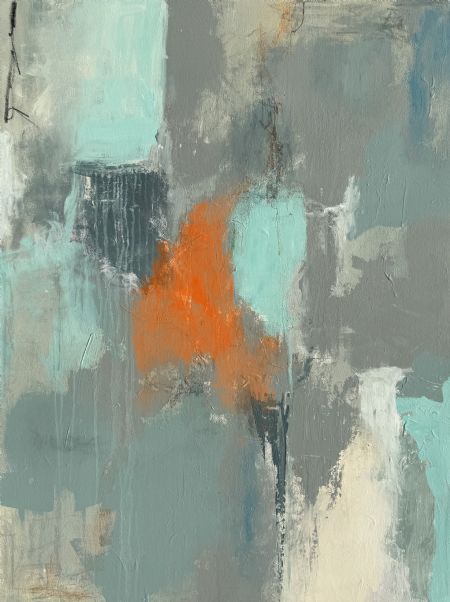Akryl maleri Between Thoughts af LibeArt L.G. malet i 2026
