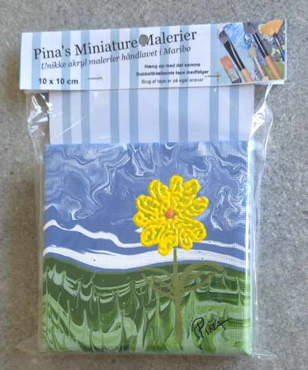 Akryl maleri Unik Miniature Maleri af Pina61 malet i 2026