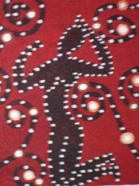  maleri woman af annesillah malet i 2010