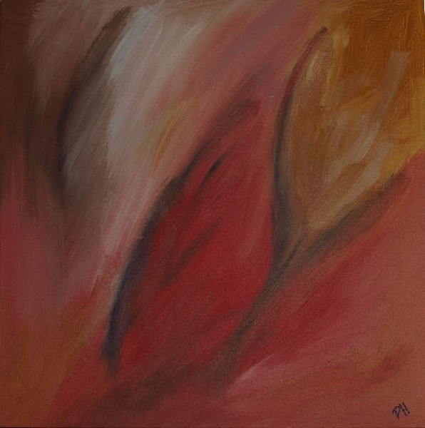  maleri Krokus af Bjerring malet i 2007