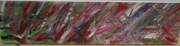 Akryl maleri Hjertets farver af SCHEEL malet i 2012