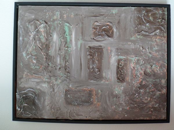 Akryl maleri My eyes 2 af Sandie Andersen malet i 2012