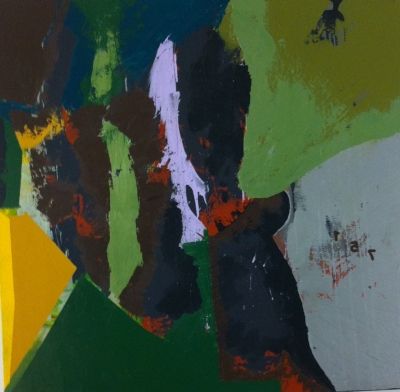 Akryl maleri Inside af IPANEMA malet i 2012
