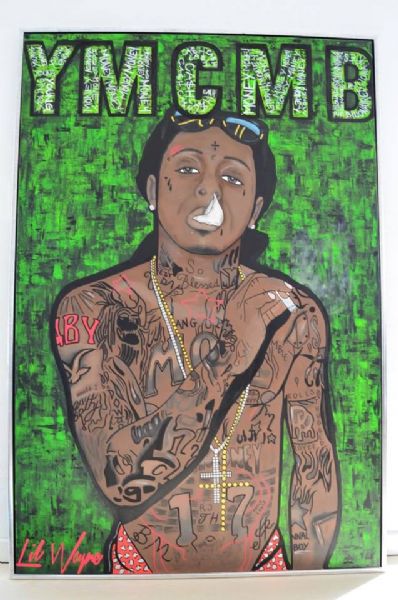  maleri Lil Wayne af Rantov/MinosVonArt malet i 2013