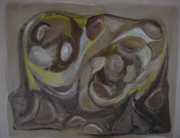 Olie maleri Din fantasi 5 af Kimm malet i 2007