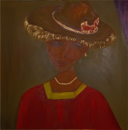 Blandede medier maleri JEG VED NÆSTEN IKKE ..... af BulowLightArt malet i 2007