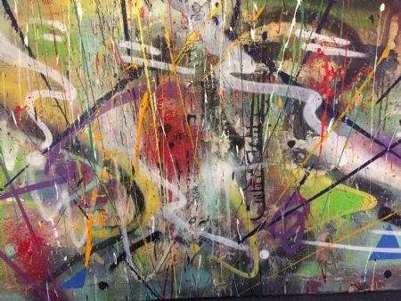  maleri Abstract af AnkZ85 malet i 