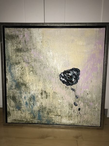 Akryl maleri By my lonesome af Michella Gallello malet i 2020
