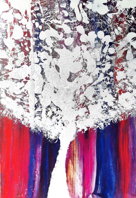 Akryl maleri Tree in Colors af Aniri - malet i 2021