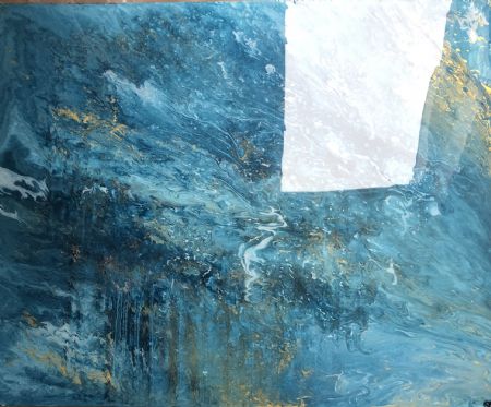 Akryl maleri Abstract 4 af Art by Danner  malet i 2022