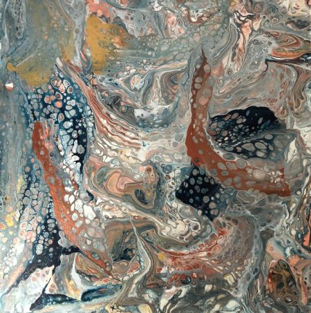 Akryl maleri Abstract 8 af Art by Danner  malet i 2022