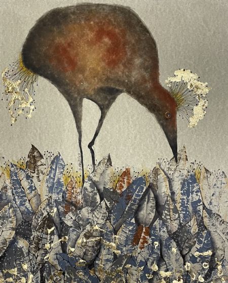  maleri Bird af Daiva Mazo malet i 2023