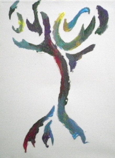  maleri Tree Of life af BBJ malet i 2009