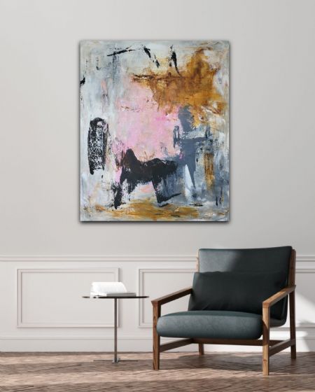 Akryl maleri Solgt af Art by Line Elliott malet i 2023