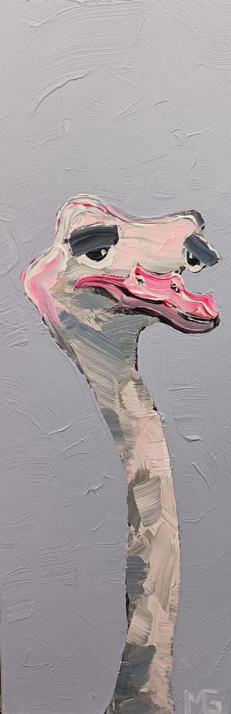 Akryl maleri Struds 2 af Art by Morten Gaarden malet i 2023